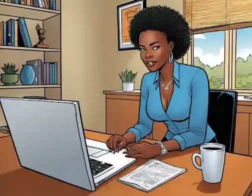 Confident job seeker with a clear, winning job application strategy
